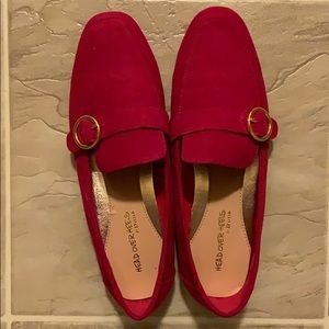 ASOS RED FLATS